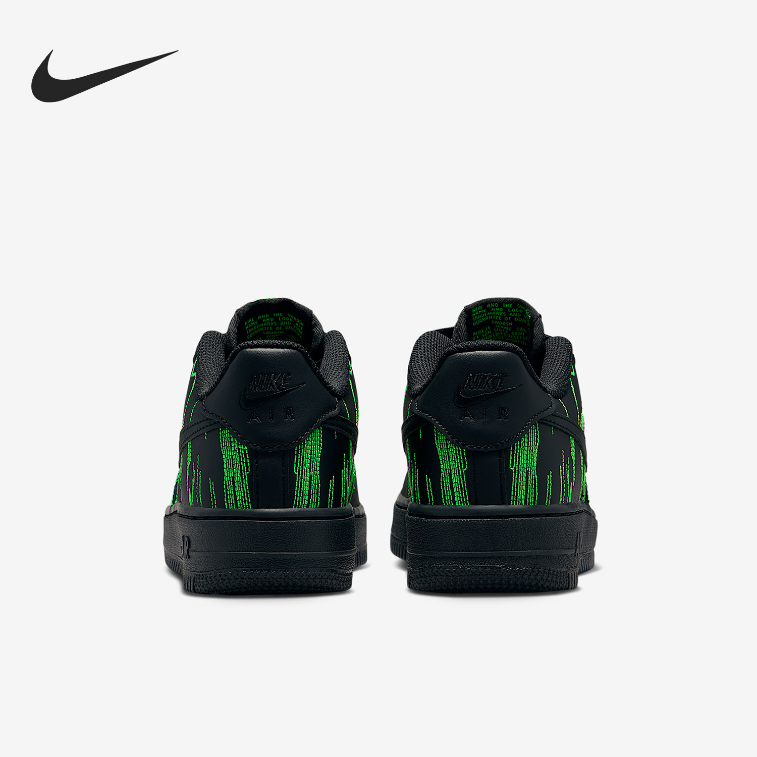 Nike/耐克正品Air Force 1 GS女子大童时尚休闲鞋HV4763-001