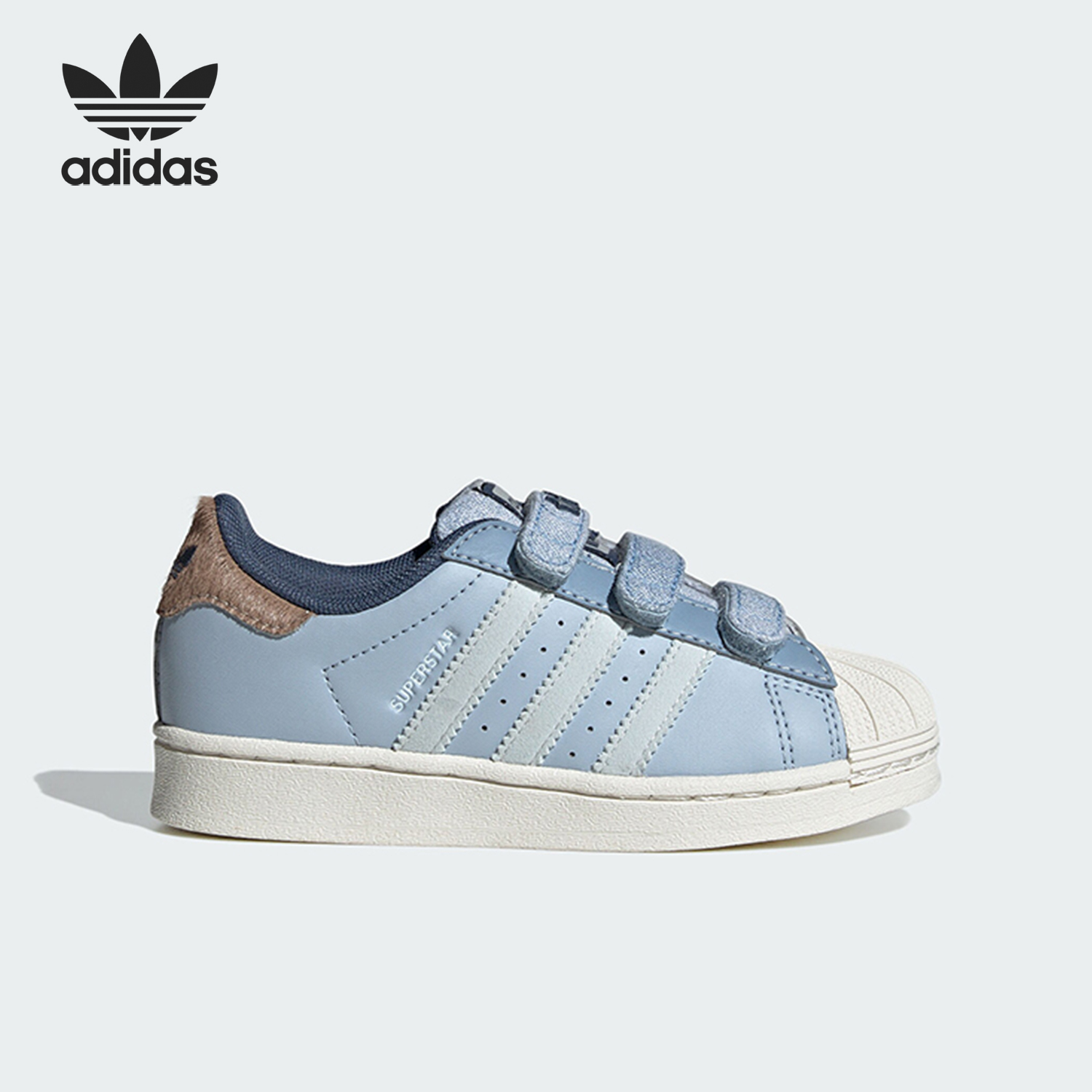 阿迪达斯小童运动休闲板鞋