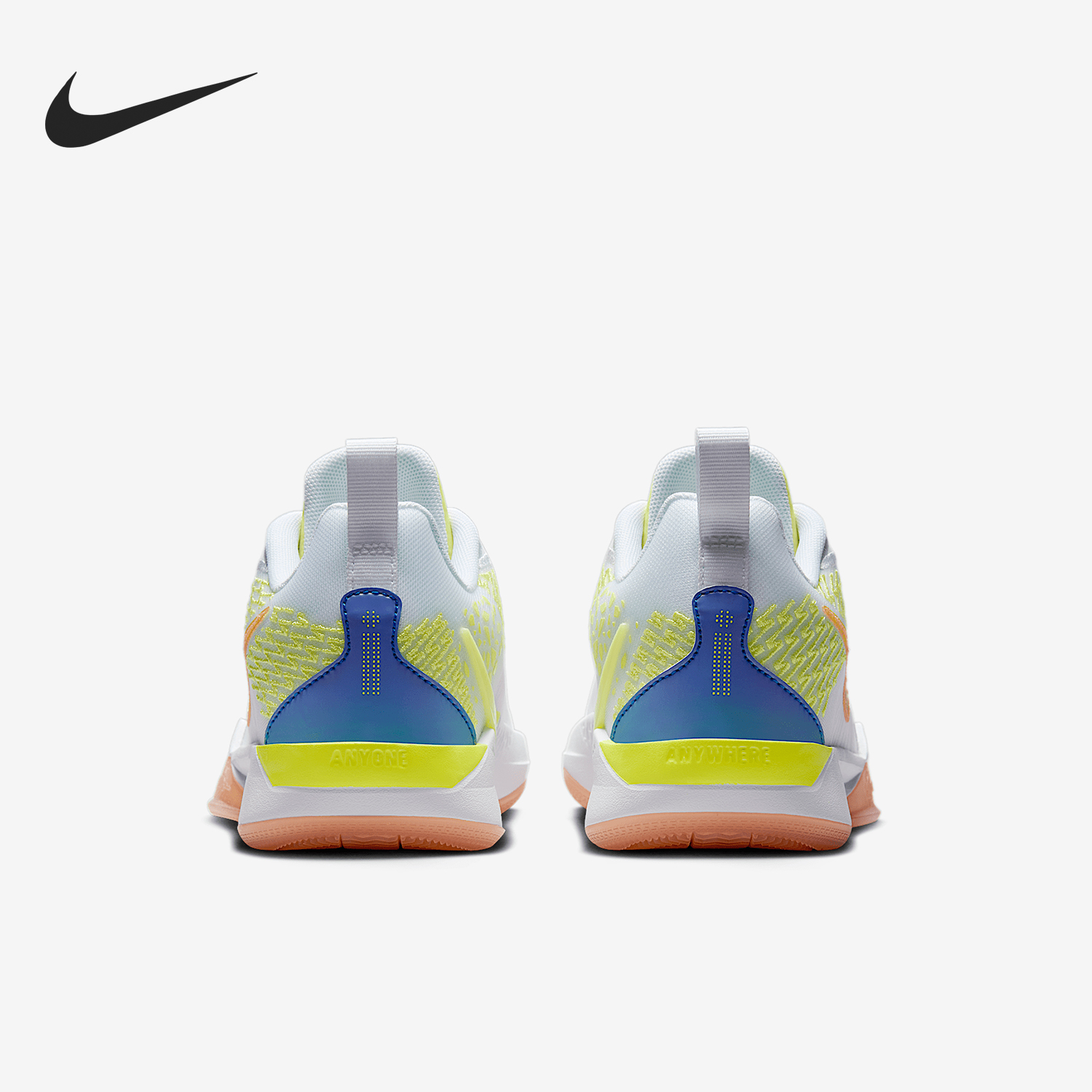 Nike/耐克正品2025儿童时尚潮流轻便耐磨篮球鞋HF1188-100