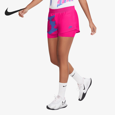 Nike/耐克正品Court Slam女士训练网球运动透气短裤CK8431-604