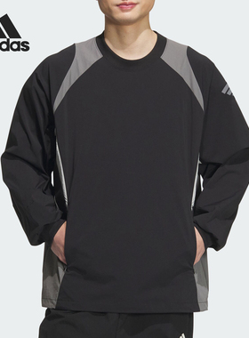 Adidas/阿迪达斯官方正品FUSTL WV TOPS男士宽松卫衣JI8744
