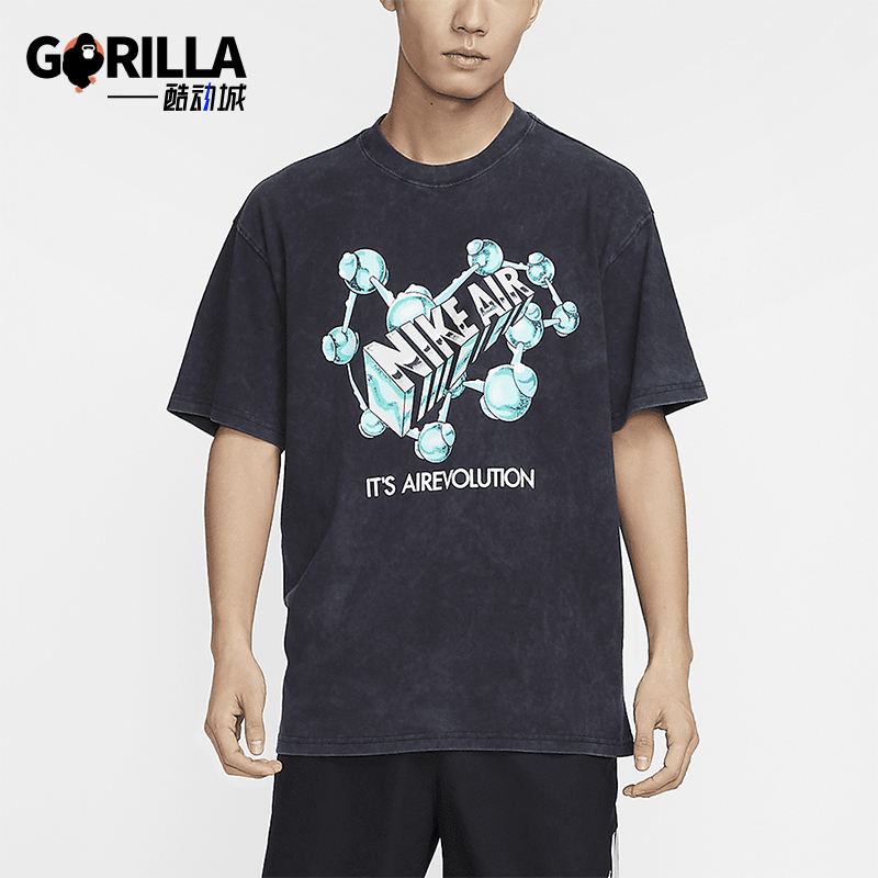 耐克男士运动透气休闲短袖