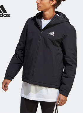 Adidas/阿迪达斯官方正品春季新款男子休闲运动连帽外套HT8715