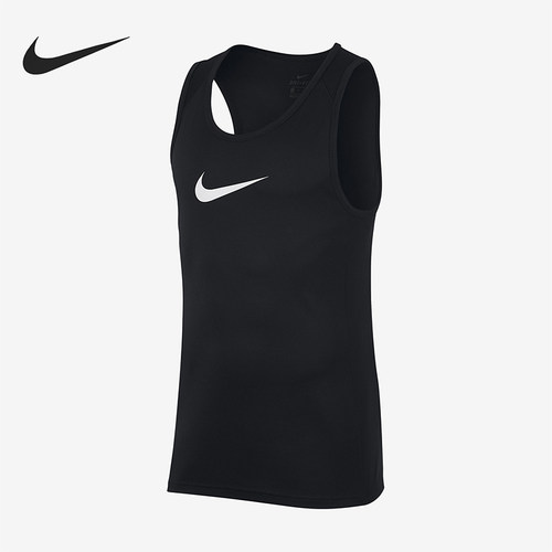 Nike/耐克正品JORDAN空新款黑色运动休闲经典背心T恤AJ1432-010