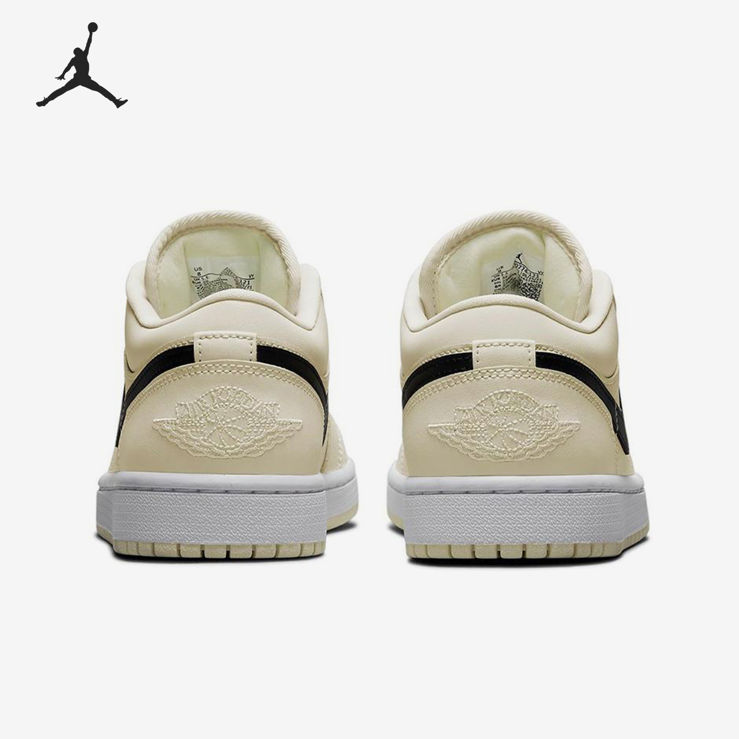 Nike/耐克官方正品Jordan 女士低帮透气简约轻便板鞋DC0774-121