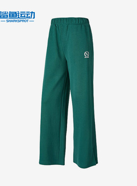 Skechers/斯凯奇正品新款女子针织直筒宽松休闲长裤P423W052-02A2