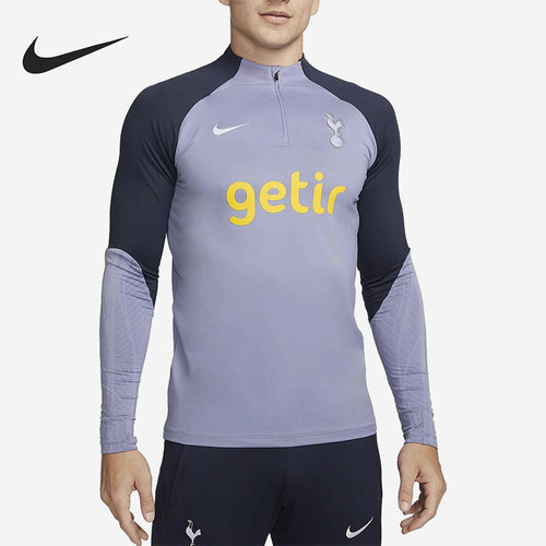 Nike/耐克正品春秋男士时尚刺绣字母修身经典长袖T恤DX3111-524