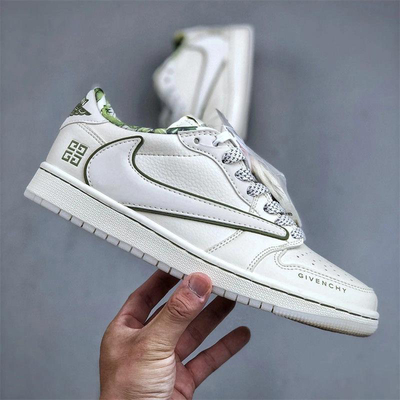 Nike/耐克正品JORDANAirJordan1Low新款白绿色经典板鞋DZ3140-102