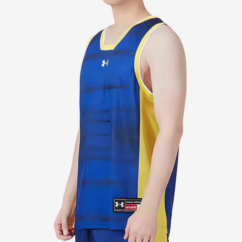 UA/安德玛正品运动男女同款复古时尚印花篮球背心22500103-400