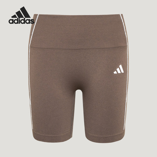 Adidas/阿迪达斯正品女士亲肤修身轻薄健身运动短裤LF5003
