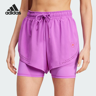 2IN1SH女士二合一系带短裤 TPR IT8224 阿迪达斯正品 Adidas