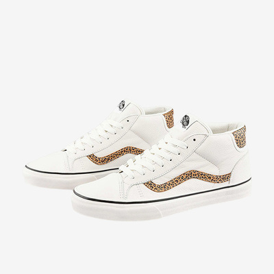 Vans/范斯Mid Skool男女耐磨透气休闲运动高帮帆布板鞋VN0A3TKF