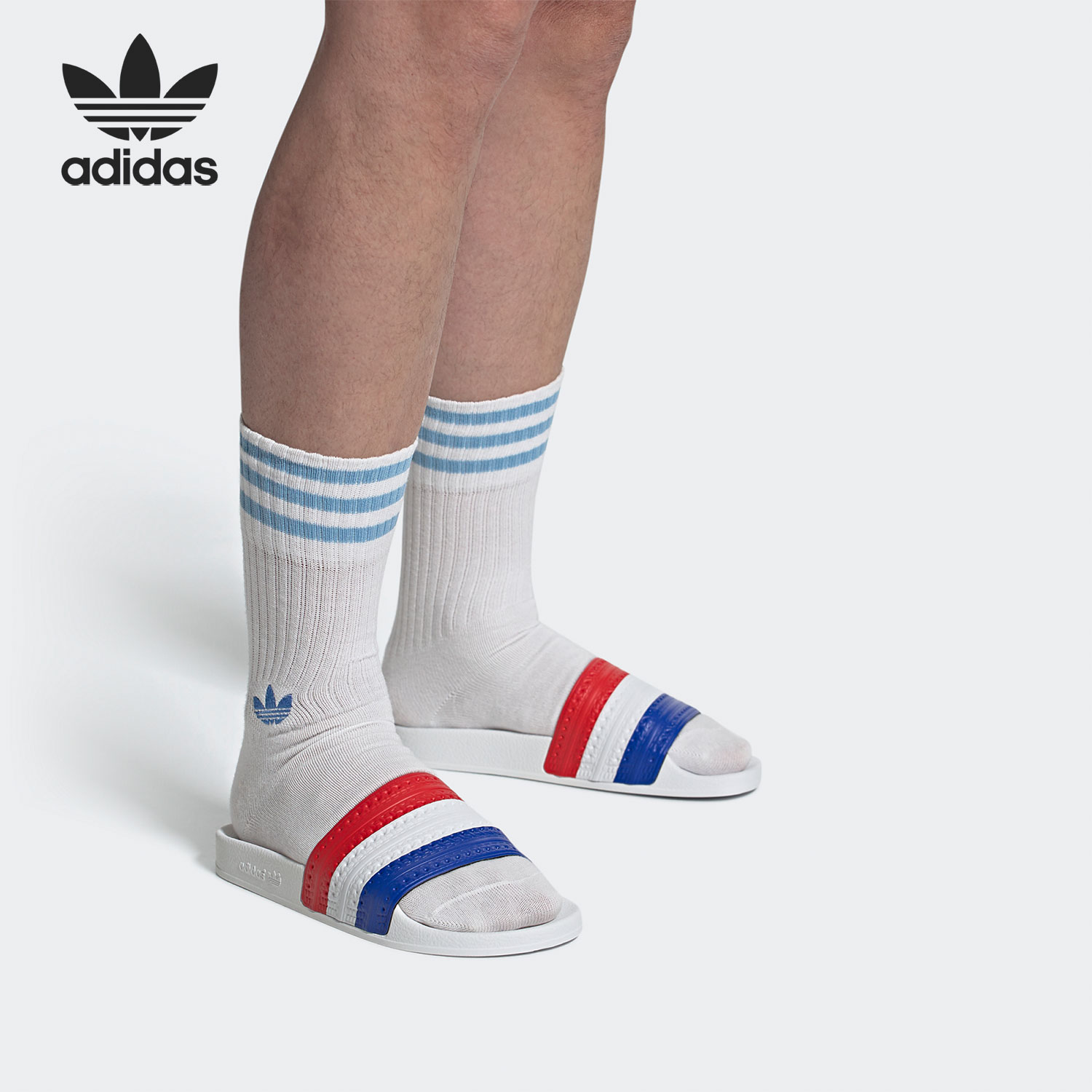 Adidas/阿迪达斯休闲拖鞋