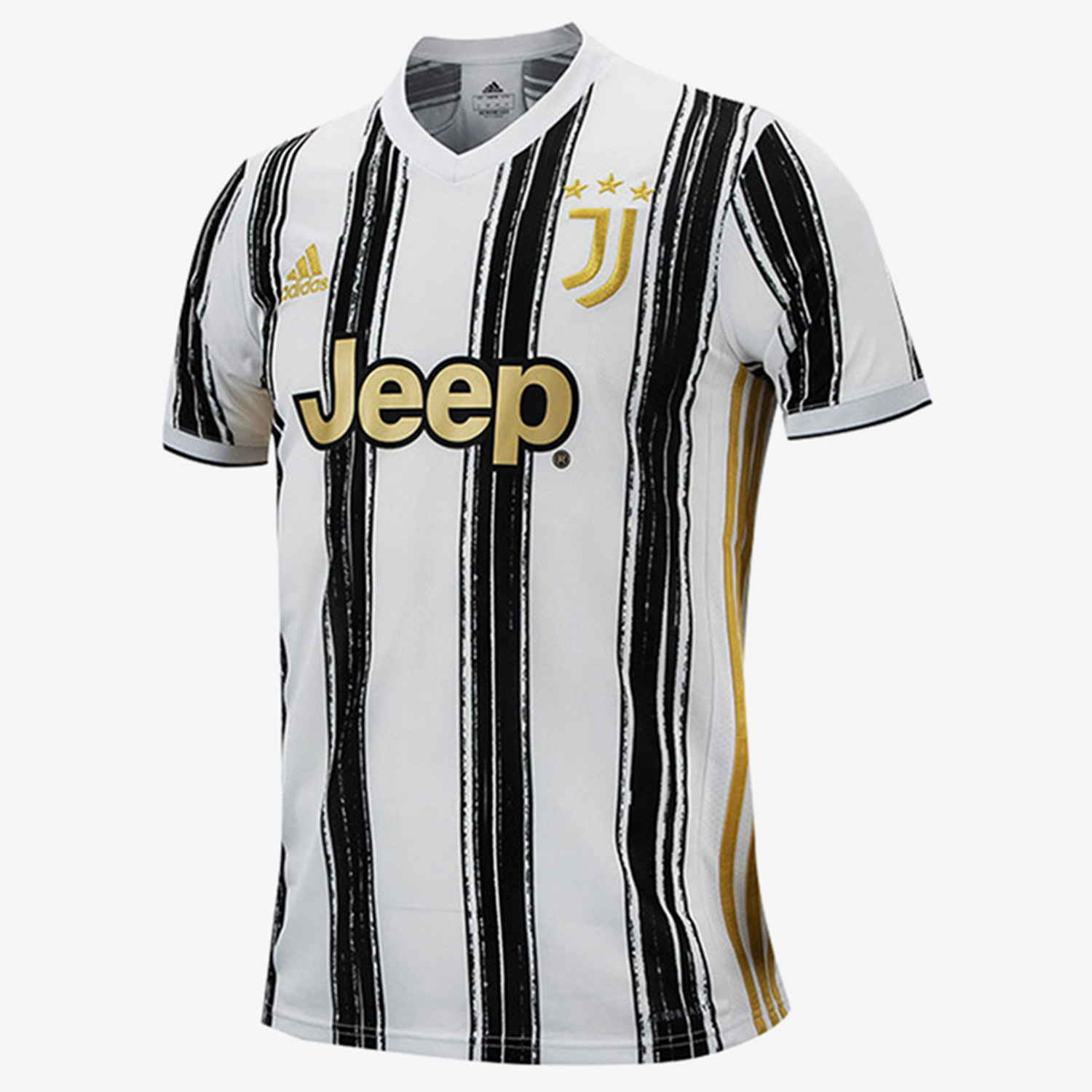 Adidas/阿迪达斯正品20-21男子足球尤文主场球迷版运动球衣EI9894