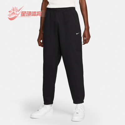 耐克男士抓绒运动保暖宽松长裤