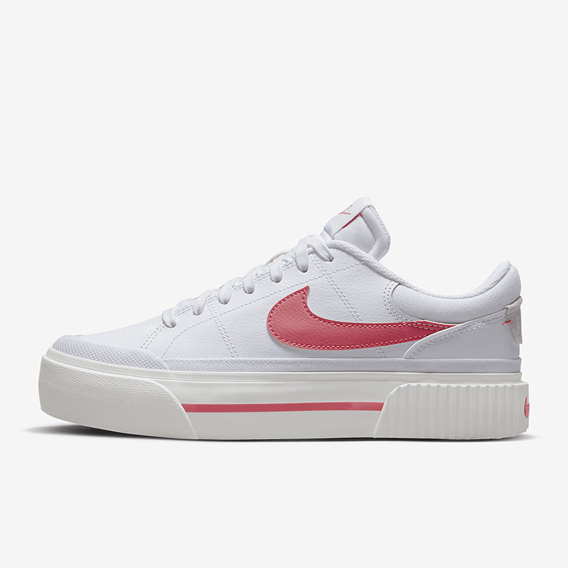 Nike/耐克正品Court Legacy Lift女子厚底运动板鞋DM7590-102