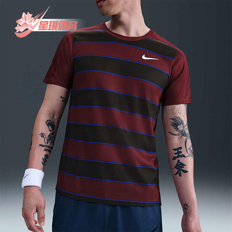 Nike/耐克正品Dri-FIT ADV男士运动训练经典圆领上衣FZ6935-619