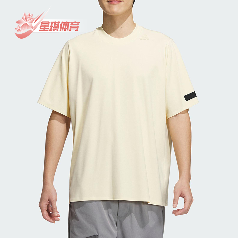 Adidas/阿迪达斯正品WZ T-SHIRT男士圆领经典针织透气短袖JM0984