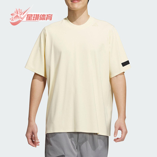 阿迪达斯正品 JM0984 圆领经典 针织透气短袖 SHIRT男士 Adidas