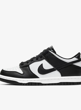 Nike/耐克正品DunkLow新款儿童黑白色校园复古板鞋CA1570-006