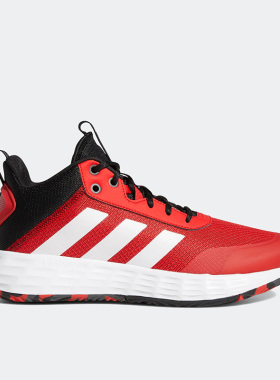 Adidas/阿迪达斯正品OWNTHEGAME 2.0 男运动休闲舒适篮球鞋GW5487