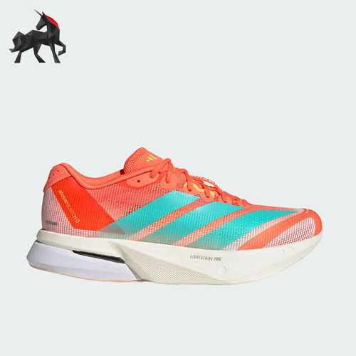 Adidas/阿迪达斯正品ADIZERO BOSTON 13女士经典减震跑步鞋JS4954