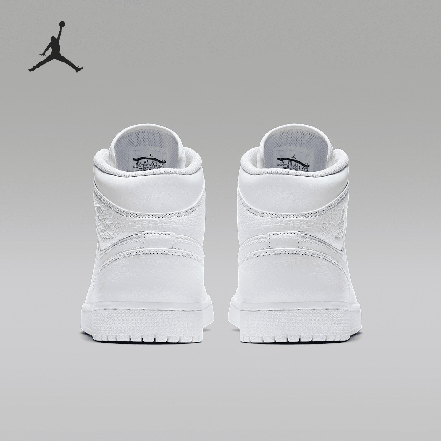 Nike/耐克官方正品JORDAN 1 MID男士时尚潮流篮球鞋554724-109
