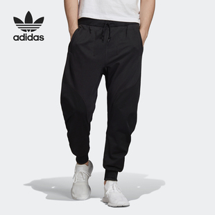 ED5797 三叶草男子系带运动休闲收口长裤 Adidas 阿迪达斯正品