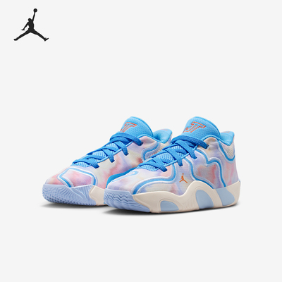 Nike/耐克正品JORDAN小童耐磨轻盈缓震运动轻便篮球鞋HF3137-400