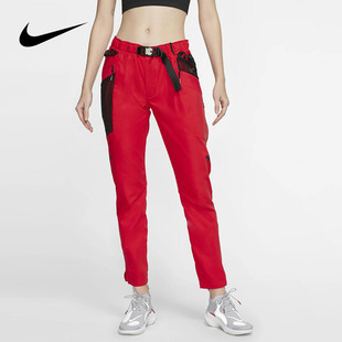 Nike/耐克正品春季新款女子休闲可调节腰带运动长裤CK1545