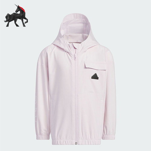 Adidas/阿迪达斯小童梭织夹克
