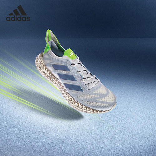 阿迪达斯男女同款网面跑步运动鞋