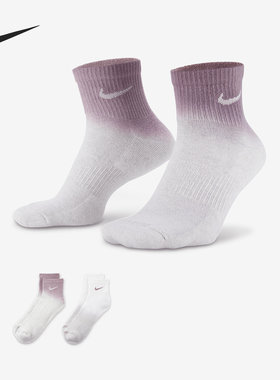 Nike/耐克正品Everyday Plus男女运动短袜两双装FJ4913-912