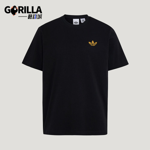 Adidas/阿迪达斯正品三叶草TREFOILT-SHIRT新款经典短袖T恤LE7353
