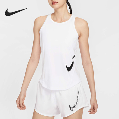 Nike/耐克正品ASWTEMPO女士时尚训练运动透气无袖T恤HV2792-100