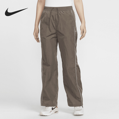 耐克女士健身跑步梭织长裤