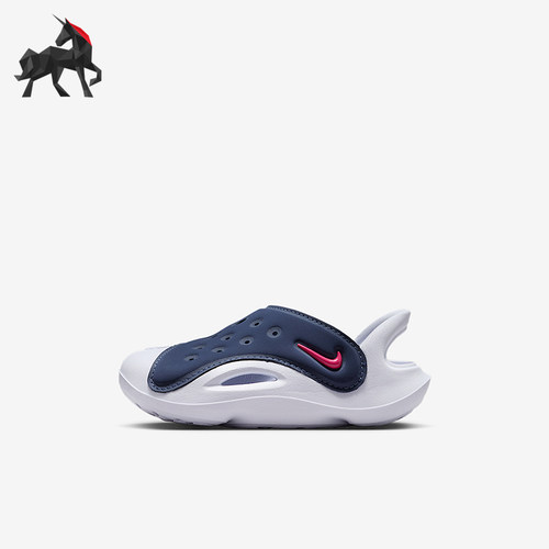 Nike/耐克正品Aqua Swoosh婴童低帮耐磨时尚经典凉鞋FN0875-401