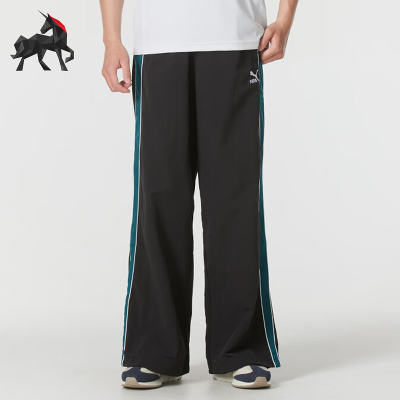 彪马男女运动休闲宽松长裤时尚