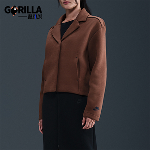 翻领夹克外套HV2452 春秋女士运动针织简约时尚 265 耐克正品 Nike