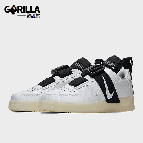 Nike/耐克正品Air Force 1 Utility女士经典低帮板鞋AV7593-100