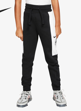 Nike/耐克正品新款大童简约时尚抓绒针织休闲运动长裤CJ7857