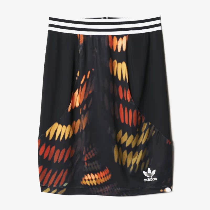 Adidas/阿迪达斯正品年夏季新款女子休闲透气半身裙 AJ7287