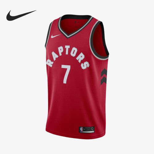 Nike耐克正品Kyle Lowry Raptors Icon NBA球衣篮球864511-657