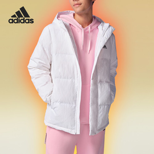 Adidas/阿迪达斯男士连帽羽绒服