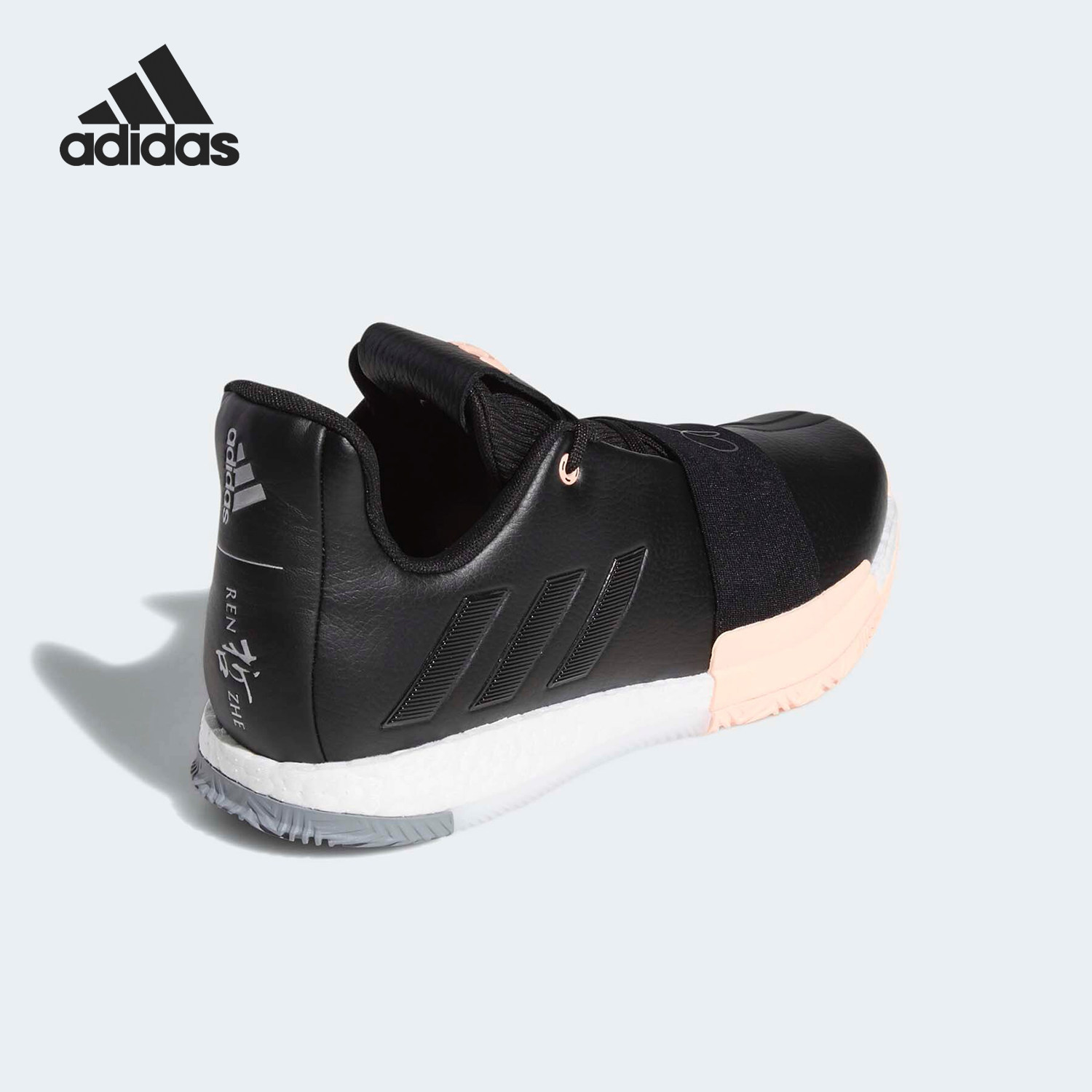 Adidas/阿迪达斯官方正品秋冬新款男士低帮缓震皮面篮球鞋EE3956