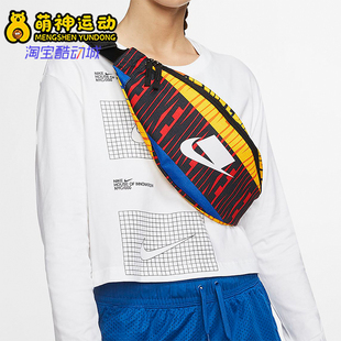男女潮流运动健身经典 Nike 耐克正品 夏季 010 斜挎包腰包BA6332