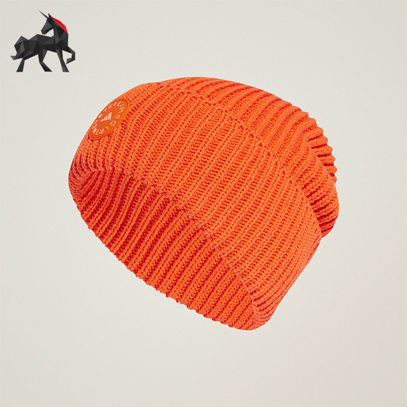 阿迪达斯女士保暖针织毛线帽