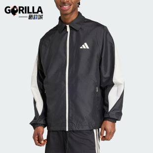 阿迪达斯正品 TT男士 SEAS 运动梭织宽松外套JN1829 STA Adidas