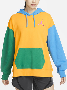 Nike/耐克正品Air Jordan女子新款加绒保暖运动卫衣FB7657-739