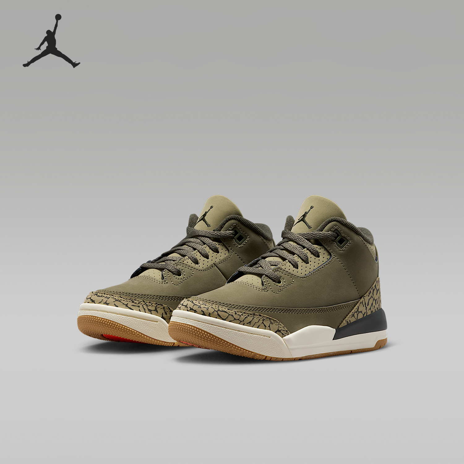 Nike/耐克正品JORDAN小童训练高帮减震运动耐磨篮球鞋DM0966-202